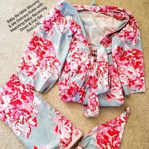 Mommy & Me Delivery and Nursing Robe set
